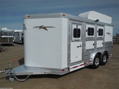 New 2024 Bison Ranger 7206LE 2 Horse Trailer with 6' Short Wall. . Horse trailers for sale in michigan